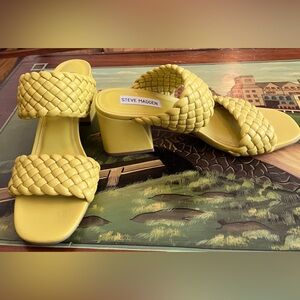 Steve Madden “Daphnee” Braided Slide Heels